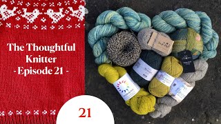 Episode 21 Festive jumper special  18 patterns to inspire your winter knitting  TTK [upl. by Sall636]