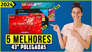 As 5 Melhores Tv 43 Polegadas Tv Smart 43 em 2024 [upl. by Llovera]