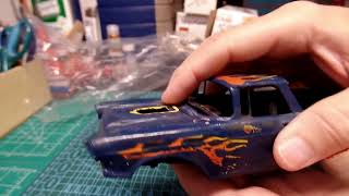 1957 Chevy El Camino Model Car Kit Old Build Unboxing [upl. by Honebein]