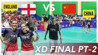 GREG AND JENNY BadmintonInsight VS ZHOUYANGAL SHARIFBAHRAIN CHALLENGE XD FINAL PART2 [upl. by Emya]