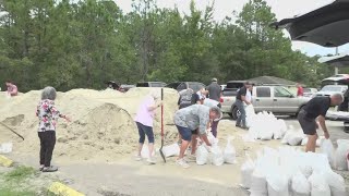 Milton preps Where to get sandbags in Northeast Florida [upl. by Gilliam]