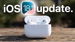 iOS 181  AirPods Pro 2 Update All New Features You NEED to Know [upl. by Button]