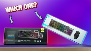 Zebronics Transformer vs HP KM300F  Best budget Gaming Keyboard amp Mouse combo  Hindi [upl. by Micki]