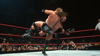 The Rock and Triple H try to destroy one another AampE WWE Rivals The Rock vs Triple H [upl. by Aip501]