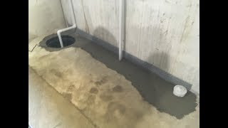 Basement waterproofingWindow well drainsump pump french drain Philadelphia [upl. by Adnahs]