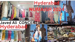 Hyderabad Numaish 2024  Singer Javed Ali concert in Numaish Full vlog [upl. by Hanford292]