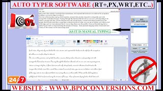 Notepad rt auto typer  auto text transfer  data entry auto typer software ocrnotepad rt [upl. by Ellertal]