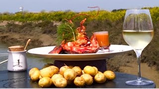 Recette  homard de Noirmoutier [upl. by Ecinaej]