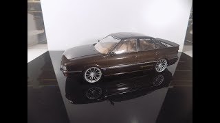 Building Audi 90 quattro 124 Fujimi [upl. by Suzzy]