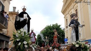 quotFesta del Soccorso 2017 La Processione del Paradisoquot a San Severo FG di Angelo Salcone [upl. by Anibla]