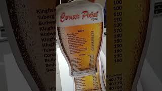 Corner point arpora bar foam board menu cards print and laser cutting by easy Print goa [upl. by Heda828]