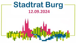 Stadtratsitzung 12092024 1800 Uhr [upl. by Akemihs]