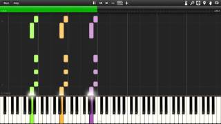 Death Note  Ls Theme B Synthesia Piano MIDI [upl. by Coates893]