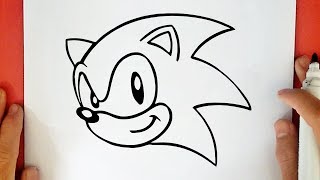 COMO DIBUJAR A SONIC [upl. by Mattox]