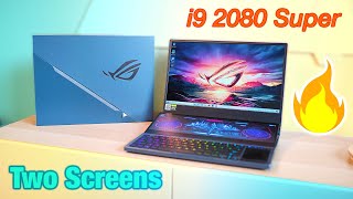 ASUS ROG Zephyrus Duo 15 GX550 Liquid Metal  Unboxing First Look amp Hard Thermal  Performance Test [upl. by Allerbag469]