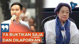 Respons Gibran soal Megawati Sebut Ada Kecurangan Pemilu 2024 [upl. by Bussy]