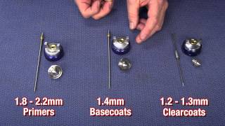 Simple Tips For Painting A Car  HVLP Paint Gun Needle amp Nozzles Explained  Eastwood [upl. by Ellednek]