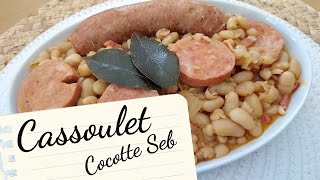 CASSOULET AVEC COCOTTE MINUTE SEB CLIPSO 👍 [upl. by Sonnnie2]