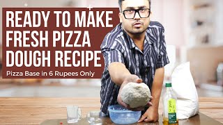 TTTea Pizza Dough Recipe  Pizza dough Flour  Best Easy Pizza Dough  No Mixer or Yeast Proofing [upl. by Stanley486]