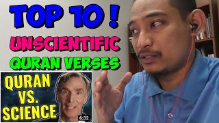 Top 10 Unscientific Quran Verses  A Muslims Reaction [upl. by Hollister759]