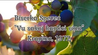 Biserka Spevec  VU SAKOJ KAPLICI VINA Krapina 1972 [upl. by Eleen]