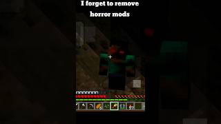 Minecraft Horror Mod 😱 shorts minecraft scary [upl. by Gilda]