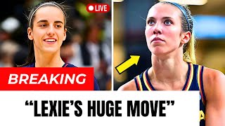 BREAKING Caitlin Clark Sends Shocking Message After Lexie Hull Joins Rival League [upl. by Ayle400]