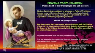 Novena to St Cajetan Without Narration [upl. by God]