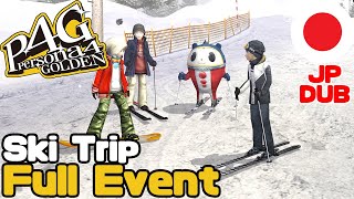 Ski Trip  Persona 4 Golden Japanese wEnglish Subs [upl. by Mervin616]