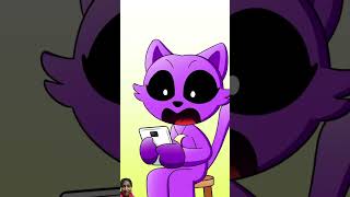 everyone looks awful from underneath🐈  Poppy Playtime game Animationshorts trending cartoon [upl. by Oidiple]