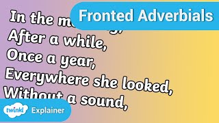 Fronted Adverbials Activities  KS2 SPaG [upl. by Dweck]