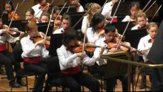 Queensland Youth Orchestras  Junior String Ensemble  Queen of the Night Aria  A Mozart [upl. by Lalad]