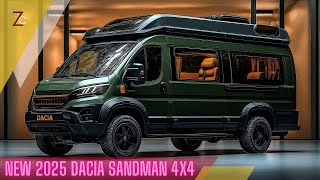 New 2025 Dacia Sandman 4x4 quotAffordable And The Best Camper Vanquot [upl. by Innad494]