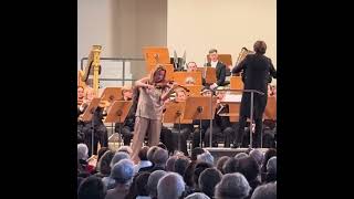 J Brahms Violinkonzert Maria Solozobova BSOF Frankfurt Monika Wolinska [upl. by Lanny]