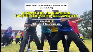 KARNIVAL SUKANEKA SK F KOTA GELANGGI 1 PB PJMS2092R REKREASI DAN KESENGGANGAN [upl. by Keeton322]