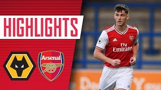 Bellerin amp Tierney play for U23s  Wolves 22 Arsenal  Highlights [upl. by Yrogerg]