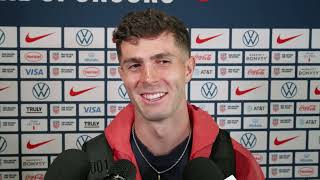 Christian Pulisic PostMatch Interview  USMNT vs Jamaica  November 18 2024 [upl. by Earahc]