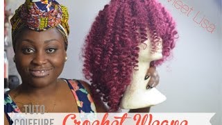 Comment réaliser une Crochet Weave l Tuto Coiffure [upl. by Eceer]