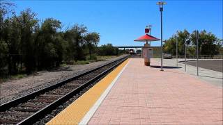 Amtraks Southwest Chief 4 in Albuquerque NM  101913 [upl. by Uokes]