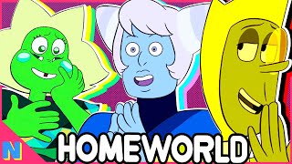 Homeworld Gems amp Their Symbolism Explained Zircons Jades Holly Blue Agate  Steven Universe [upl. by Kenleigh804]