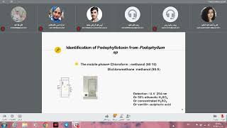 المختبر الاول عقاقير عملي isolation of podophyllotoxin from podophyllum emodi [upl. by Ha]