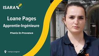 Apprentieingénieure ISARA  Découvrez le témoignage de Loane [upl. by Guillemette]