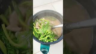 Sinigang na baboy na may kangkong [upl. by Htebsil30]