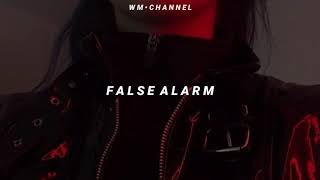 The Weeknd  False Alarm Sub Español [upl. by Einnob]