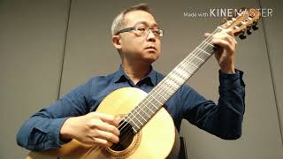 Preludio de Adios by Alfonso Montes Played on Stephen Eden guitar [upl. by Seilenna]