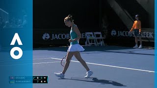 Viktorija Golubic v Kateryna Bondarenko match highlights 1R  Australian Open 2018 [upl. by O'Connor]