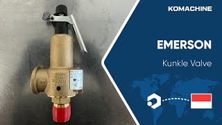 EMERSON  Kunkle Valve 6010EDM01 KM250  INV03735 [upl. by Hibben]