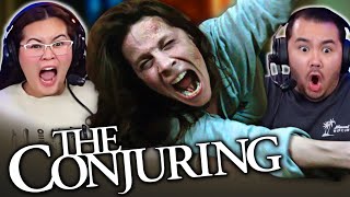 THE CONJURING 2013 MOVIE REACTION First Time Watching  Patrick Wilson  Annabelle  The Nun [upl. by Giverin371]