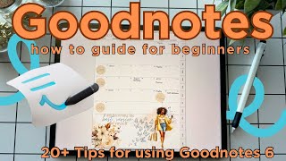 Beginner’s Guide to GoodNotes 6 in 2024  Everything you NEED to know  Beginner 2 Expert [upl. by Orvil]