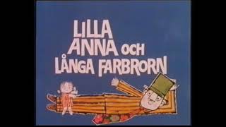 Lilla Anna och Långa Farbrorn intro svenska  Little Anna and the Tall Uncle Swedish Theme Song [upl. by Aeriel714]